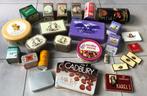 27 Blikken Milka Droste Cadbury Hofnar de Ruyter etc, Verzamelen, Blikken, Gebruikt, Overige, Ophalen of Verzenden, Droste