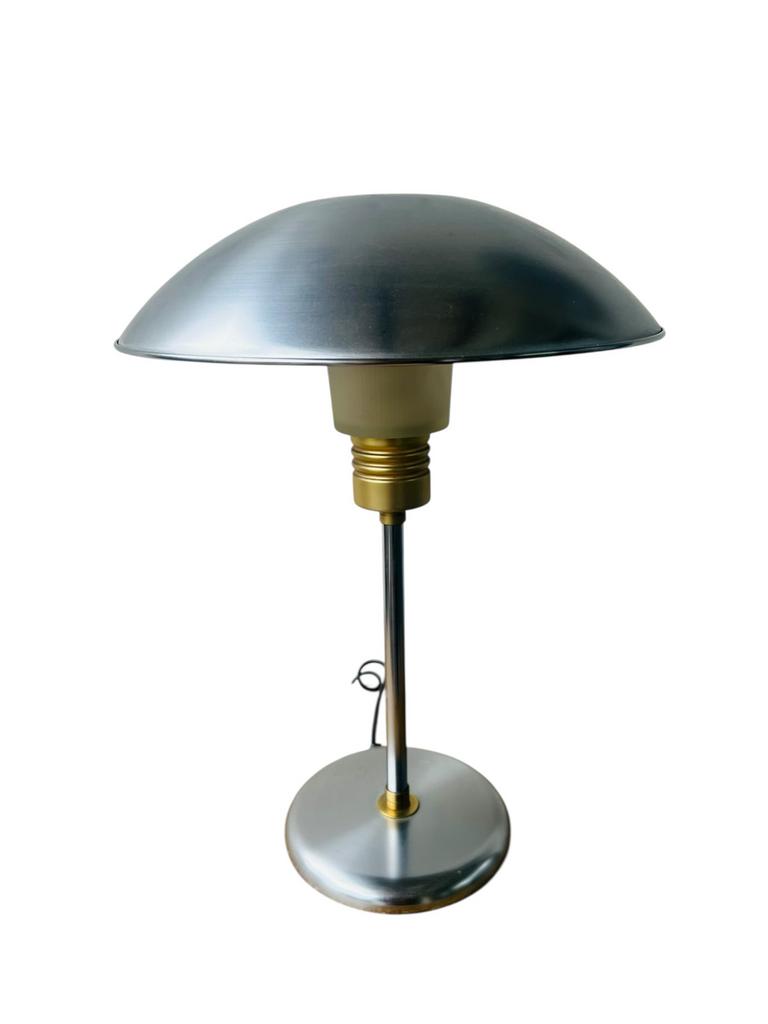 Vintage IKEA Tafellamp UFO Mushroom - Jaren 80, Ophalen of Verzenden, Gebruikt, Metaal, Minder dan 50 cm
