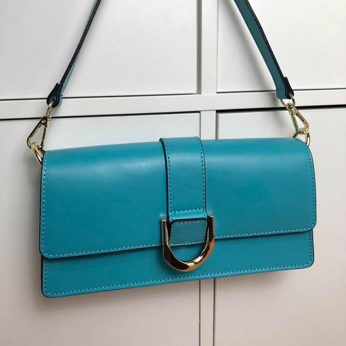Echt leren tas, Sieraden, Tassen en Uiterlijk, Tassen | Damestassen, Zo goed als nieuw, Shopper, Verzenden