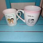 Liefde is... servies: 4 mokken, 1 bordje, 1 kannetje, Ophalen, Gebruikt, Overige typen, Overige stijlen