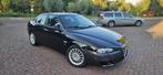 Alfa Romeo 156 1.8 Twin Spark 2004 Zwart, Auto's, Voorwielaandrijving, Stof, 4 cilinders, Zwart