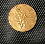 Goud Mexico 1821-1943 pesos verguld naslag, Postzegels en Munten, Munten | Amerika, Verzenden, Noord-Amerika, Losse munt, Goud