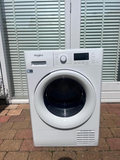 Whirlpool 8KG Warmtepomp droger, Witgoed en Apparatuur, Wasdrogers, Zo goed als nieuw, Overige typen, 8 tot 10 kg, 85 tot 90 cm
