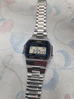 Casio A164W Polshorloge - Staal, Sieraden, Tassen en Uiterlijk, Horloges | Heren, Gebruikt, Staal, Polshorloge, Ophalen of Verzenden