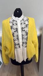 Wollen vestje geel glitters 36/38 black clour, Ophalen of Verzenden, Zo goed als nieuw, Maat 36 (S), Geel