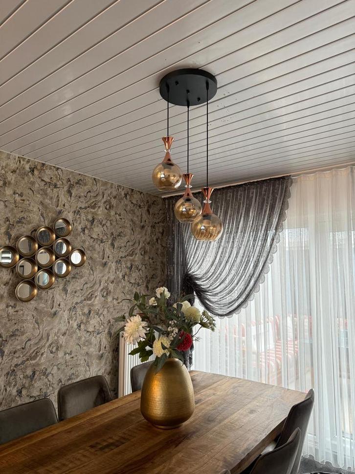 Lampen Set: 2x Plafonlamp & 2x Muurlamp, Huis en Inrichting, Lampen | Hanglampen, Zo goed als nieuw, Minder dan 50 cm, Metaal