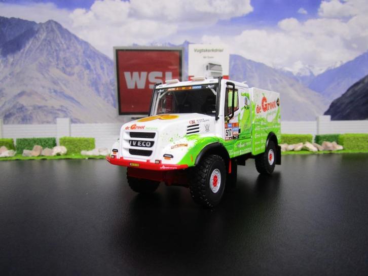 Wsi 02-0006 De Groot Fresh Group , Iveco Torpedo 4x4 Dakar, Hobby en Vrije tijd, Modelauto's | 1:50, Nieuw, Bus of Vrachtwagen