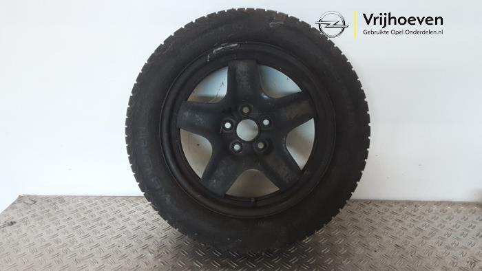 Reservewiel van een Opel Astra (Astra K 15-), Auto-onderdelen, Banden en Velgen, Velg(en), Personenwagen, Gebruikt, 3 maanden garantie