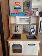 Ikea speelgoedkeuken met extra's, Ophalen of Verzenden, Zo goed als nieuw, Hout