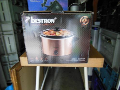 SLOW  COOKER  -   BESTRON  ZGAN, Witgoed en Apparatuur, Slowcookers, Zo goed als nieuw, Ophalen of Verzenden