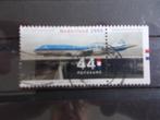 2009 - boeing 747 klm met tab (929b), Postzegels en Munten, Postzegels | Nederland, Verzenden, Gestempeld