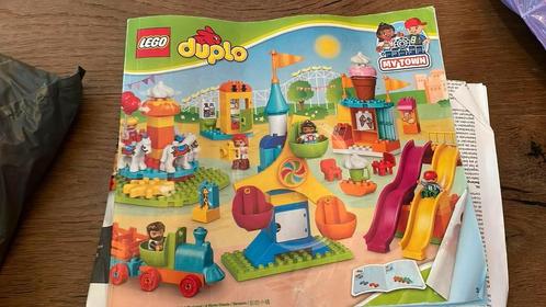Duplo my town - 3 sets - bananen doos vol en mega bloks, Kinderen en Baby's, Speelgoed | Kinderpuzzels, Zo goed als nieuw, 10 tot 50 stukjes