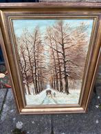 Bosgezicht gesigneerd, Ophalen of Verzenden