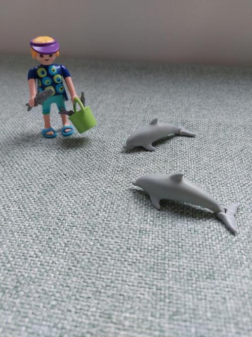 Playmobil 5876, Duo Pack Dolfijnen., Kinderen en Baby's, Speelgoed | Playmobil, Zo goed als nieuw, Complete set, Ophalen of Verzenden