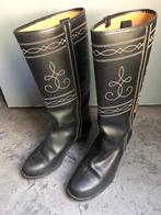 Biker / cowbow boots38/39  valverde del camino spain, Hoge laarzen, Zwart, Ophalen of Verzenden, Zo goed als nieuw