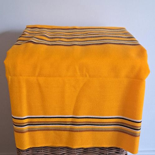 Vintage gestreept tafelkleed/coupon/gordijnstof 110x180cm, Huis en Inrichting, Tafelkleden, Gebruikt, Rechthoek, Verzenden