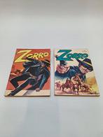 2 strippockets Zorro nr. 17 & 20, 1e druk 1968, Ophalen of Verzenden, Meerdere stripboeken, Onbekend, Gelezen