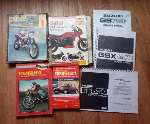 Werkplaatshandboek diverse, Motoren, Handleidingen en Instructieboekjes, Suzuki, Ophalen of Verzenden