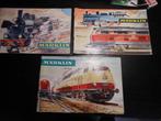 Märklin 66/67 67/68 68/69 3 oudere catalogi  ( FOL 11 ), Gebruikt, Gelijkstroom of Wisselstroom, Märklin, Boek, Tijdschrift of Catalogus
