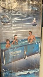 bestway zwembad 3x2x0.66 met zandfilter, 200 tot 400 cm, Gebruikt, Opzetzwembad, Minder dan 80 cm