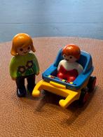 Playmobil 1.2.3 6749 Mama met kinderwagen, Ophalen of Verzenden, Zo goed als nieuw