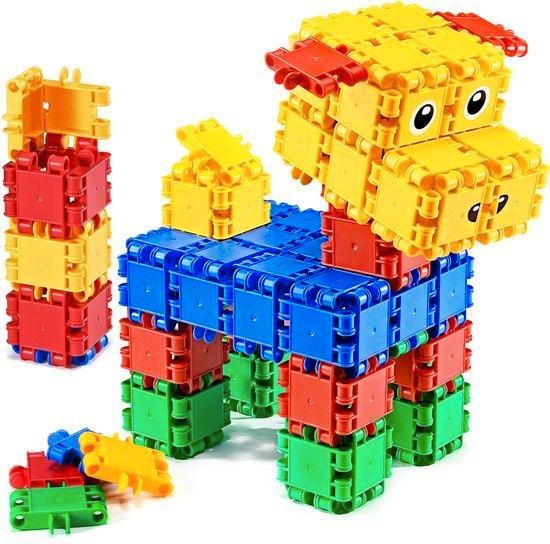 Clicks, Educatief constructie speelgoed., Kinderen en Baby's, Speelgoed | Bouwstenen, Zo goed als nieuw, Overige merken, Ophalen of Verzenden