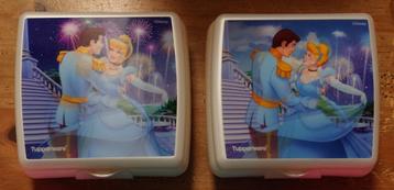 Tupperware Snackie broodtrommel Cinderella NIEUW beschikbaar voor biedingen