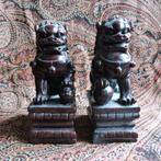 Set Chinese tempelleeuwtjes Foo dog, Ophalen of Verzenden
