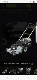 Accu Grasmaaier EGO LM1701E - 42cm, Tuin en Terras, Ophalen, Zo goed als nieuw, Opvangzak