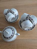 oude kop en schotels, suikerpot, Huis en Inrichting, Keuken | Servies, Ophalen of Verzenden, Gebruikt, Overige stijlen, Kop(pen) en/of Schotel(s)