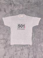 Levis 501 Vintage Tshirt M Grijs, Kleding | Heren, T-shirts, Gedragen, Grijs, Maat 48/50 (M), Ophalen of Verzenden
