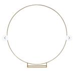 Backdrop ronde boog | ballonnenboog te huur!, Hobby en Vrije tijd, Feestartikelen | Verhuur, Ophalen of Verzenden, Zo goed als nieuw