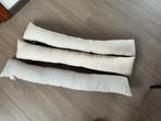 Tochtslang - Houd de kou buiten! 80 cm grijs/beige, Huis en Inrichting, Woonaccessoires | Deurstoppers, Ophalen of Verzenden, Gebruikt
