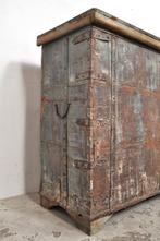 Oosterse XXL kist counter of dressoir! Uniek item! teak, Huis en Inrichting, Ophalen of Verzenden, Gebruikt