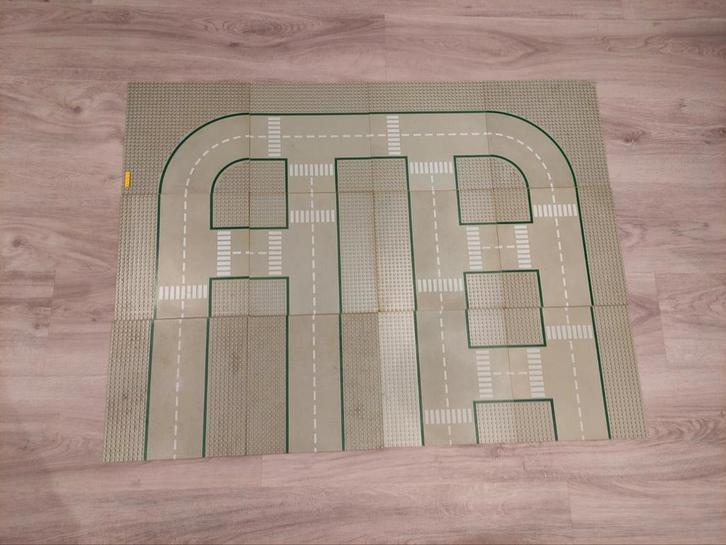 12 Lego City wegenplaten wegplaten grijs vintage, Kinderen en Baby's, Speelgoed | Duplo en Lego, Gebruikt, Lego, Ophalen of Verzenden