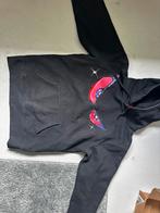 Zwarte supreme hoodie eyes, Ophalen of Verzenden, Zo goed als nieuw, Zwart