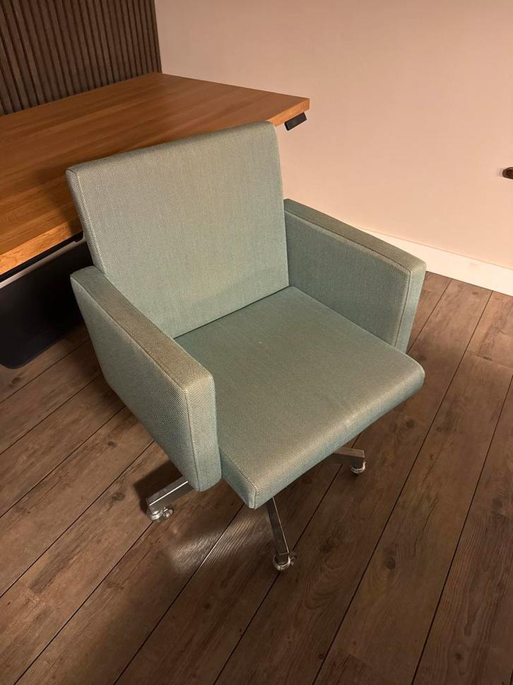 Lensvelt AVL Bureaustoel - Groen, Huis en Inrichting, Bureaustoelen, Zo goed als nieuw, Bureaustoel, Groen, Ergonomisch, Ophalen