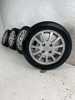 Originele Mitsubishi velgen 15" 4x114.3 winterset colt 8mm, Niet ingevuld, Gebruikt, 15 inch, Banden en Velgen