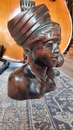 Buste Bali Indonesië houtsnijwerk, Ophalen of Verzenden