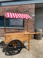 Authentieke haringkar marktwagen met luifel, groter model, Ophalen, Nieuw