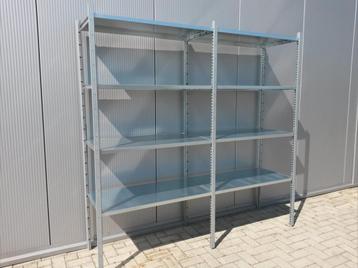Professionele Stelling, Magazijn Opslag Stellingen Gebruikt beschikbaar voor biedingen