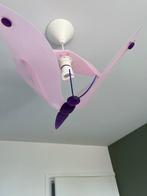 Paars met roze vlinderlamp (R&M Coudert), Ophalen, Kunststof, Zo goed als nieuw, Kinderlamp