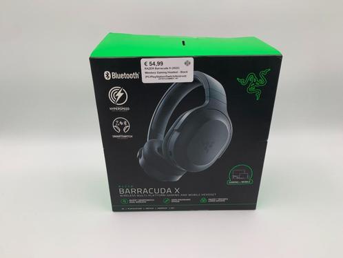 RAZER Barracuda X (2022) Wireless Gaming Headset - Black (PC, Computers en Software, Headsets, Zo goed als nieuw, Over-ear, Gaming headset