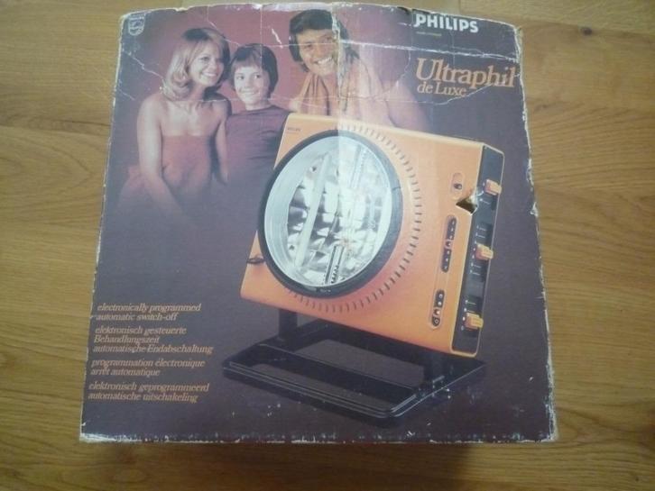 UV lamp met bril en automatische uitschakeling, Witgoed en Apparatuur, Zonnebanken en Gezichtsbruiners, Gebruikt, Overige modellen