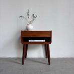 VINTAGE | DEENS | NACHTKASTJE | TEAK | LADE, Ophalen, Gebruikt, Minder dan 45 cm, Minder dan 55 cm