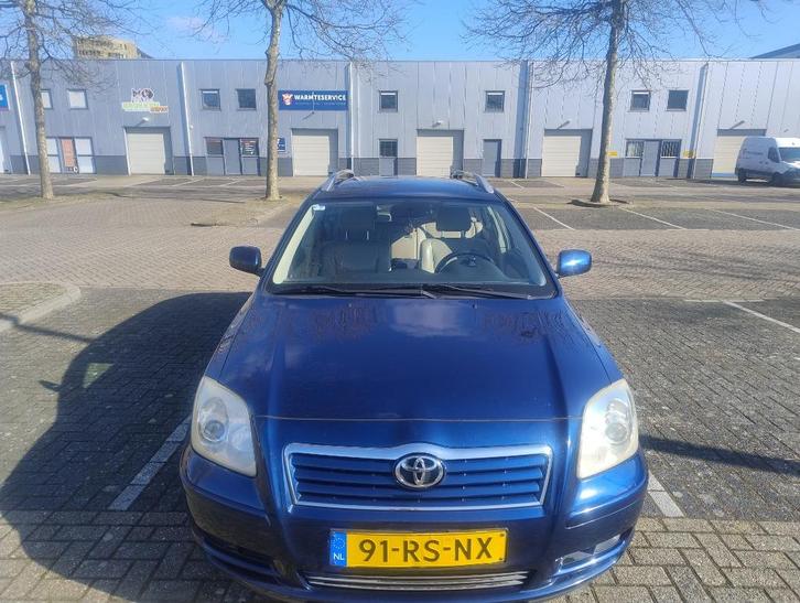 Toyota Avensis 2.0 16V WGN Executive AUT 2005 Blauw, Auto's, Toyota, Particulier, Avensis, Airbags, Airconditioning, Alarm, Boordcomputer