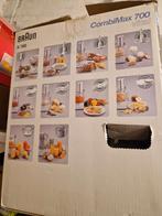 Braun CombiMax 700 Vital Keukenmachine, Ophalen, 1 tot 2 liter, Nieuw, 3 snelheden of meer