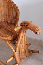 Oud rotan vintage hobbelpaard, Ophalen of Verzenden, Zo goed als nieuw