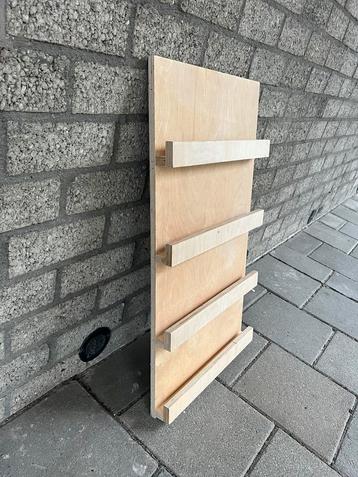 Nieuw houten wandrek tijdschriften rek fotohouder beschikbaar voor biedingen
