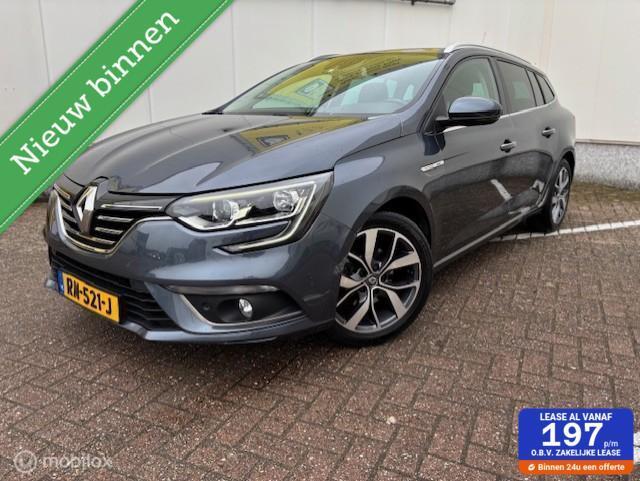 Renault Megane Estate 1.2 TCe Bose |Automaat Keyless Camera, Auto's, Renault, Bedrijf, Te koop, Mégane, ABS, Airbags, Airconditioning